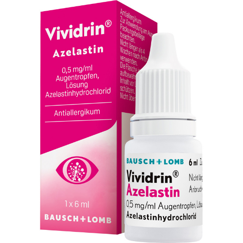 Vividrin Azelastin 0,5 mg/ml Augentropfen